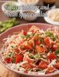 Papaya Cabbage and Bean Sprouts Salad, Thai Salad in Hindi