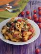 Indian Style Tomato Spinach Pasta