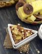 Pineapple, Banana and Fig Flambe ( Eggless Desserts Recipe)