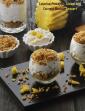 Layered Pineapple, Cream and Coconut Biscuit Dessert