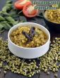 Sprouted Green Gram Ghassi, Mangalorean Curry