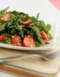 Strawberry Rocket Leaves Salad in Hindi