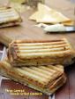 Three Layered Cheese Grilled Sandwich in Hindi