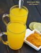 Warm Lemon Water with Turmeric, Anti Inflammatory and Good for Cold in Hindi