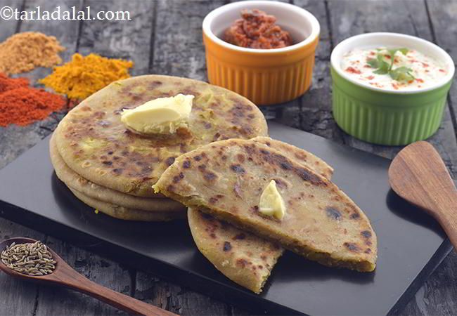  Aloo Gobi Ke Parathe, Aloo Cauliflower Paratha Recipe