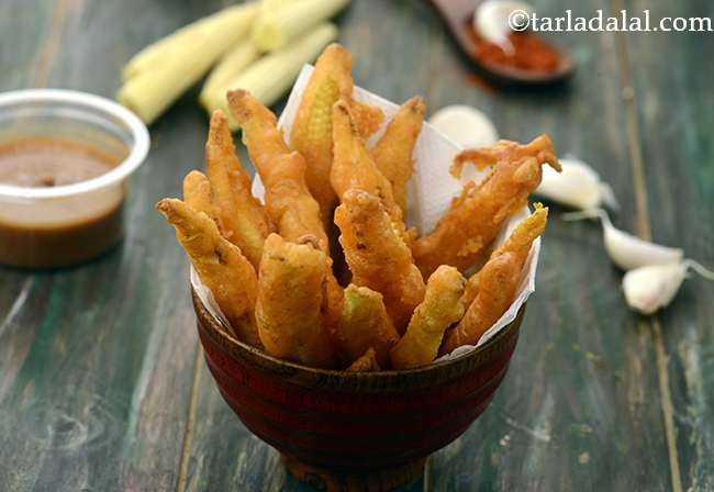  Baby Corn Fritters