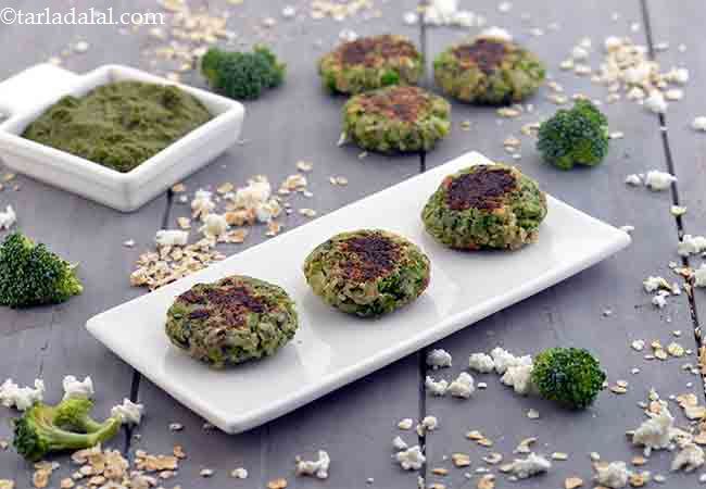 Broccoli and Paneer Tikki ( Healthy Starter)