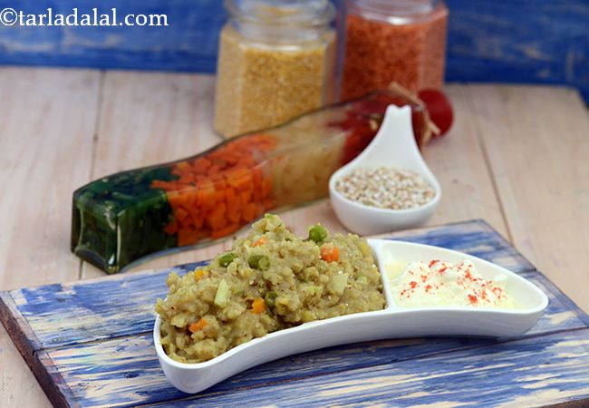 Buckwheat, Moong and Vegetable Khichdi