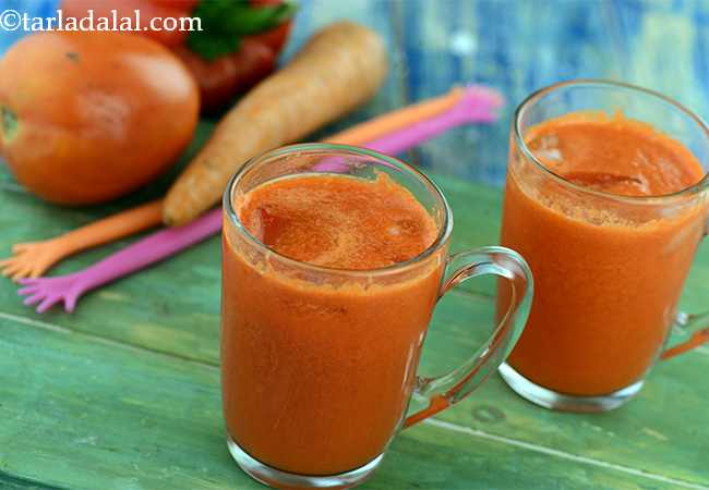 Carrot and Red Pepper Juice