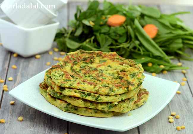 Chana Dal Pancakes