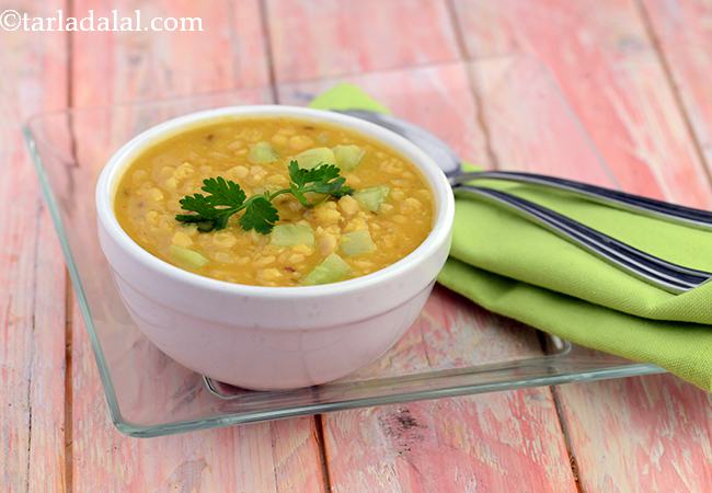 Chana Dal with Cucumber