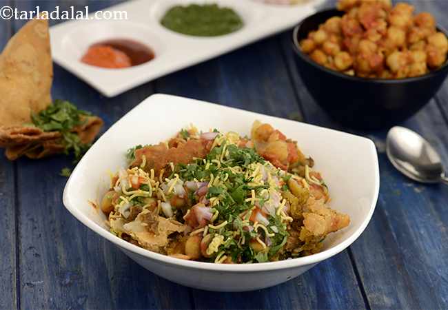  Chole Samosa Chaat