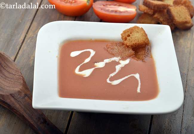 Cream Of Tomato Soup Or How To Make Tamatar Shorba Recipe