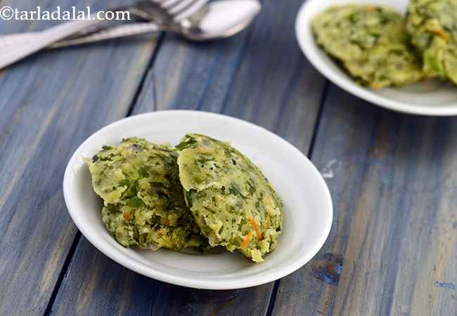 Dal and Vegetable Idli