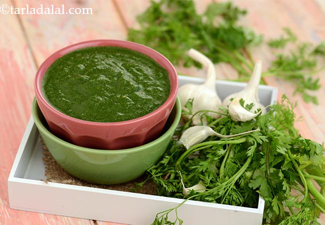 Green Garlic Chutney