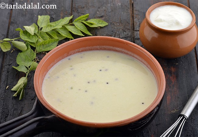 Healthy Kadhi, Low Fat Kadhi Recipe