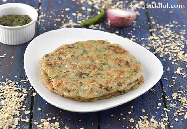 Indian Oats Pancake with Jowar