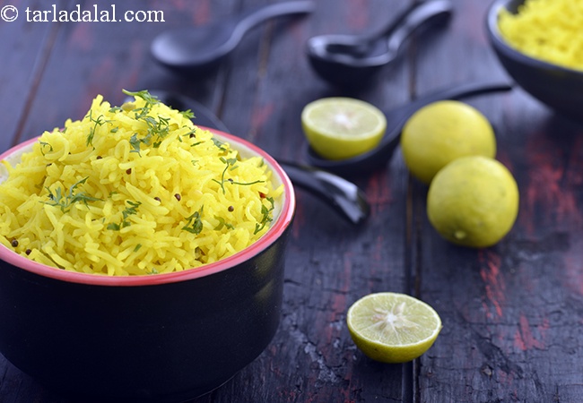 Lemon Rice Recipe ( Microwave)