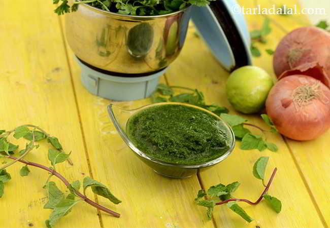 Mint and Onion Chutney