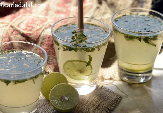 Minty Honey Lemon Drink