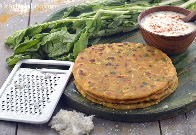  Mooli Paratha, Punjabi Radish Paratha