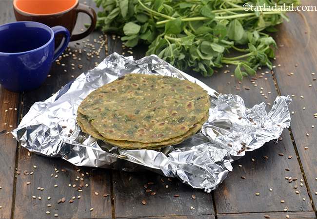 Multigrain Methi Thepla