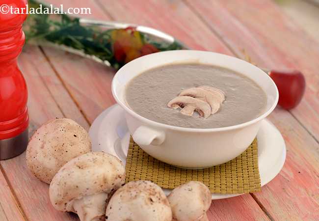मशरूम सूप - Mushroom Soup