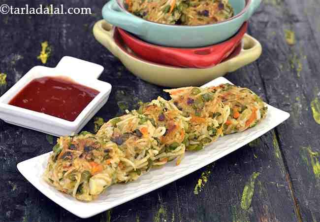 Noodle Vegetable Cutlets