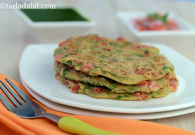 Nutritious Jowar and Tomato Chila