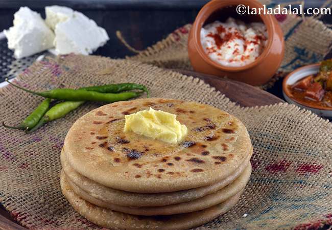 paneer paratha recipe | punjabi paneer paratha | how to make paneer paratha |