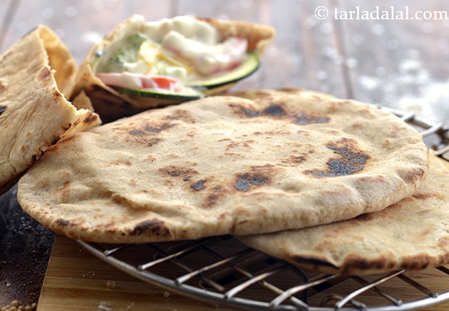 Pita Bread, Lebanese Whole Wheat Pita Bread