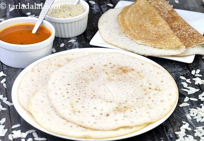 Poha Dosa, Aval Dosa with Curd