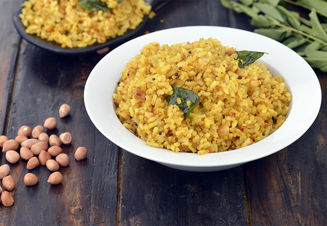  South Indian Peanut Rice, Verkadalai Sadam Recipe