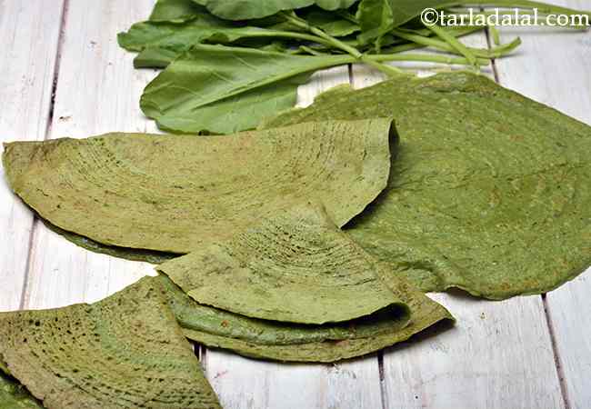 Spinach Dosa