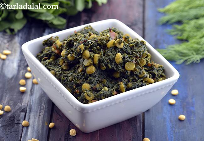 Suva Palak Methi Subzi