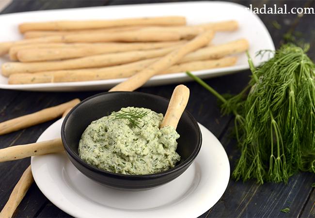 Suva Paneer Dip ( Calcium Rich Recipe )