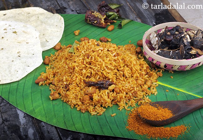 टैमरिंड राइस | दक्षिण भारतीय टैमरिंड राइस | पुलिहोरा चावल