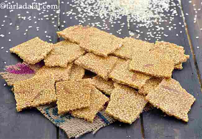 Til Papdi Chikki, Makar Sankranti Recipe