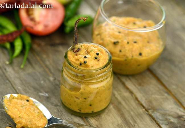  Tomato Chutney ( Idlis and Dosas)