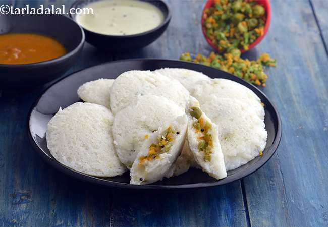 Veg Stufffed Idlis