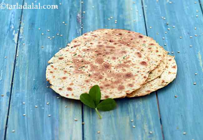 Whole Wheat and Methi Khakhra