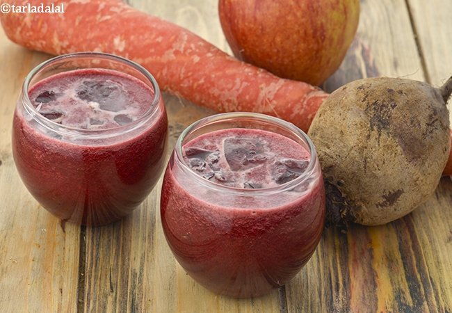 Brain Booster, Carrot Apple Beetroot and Spinach Juice