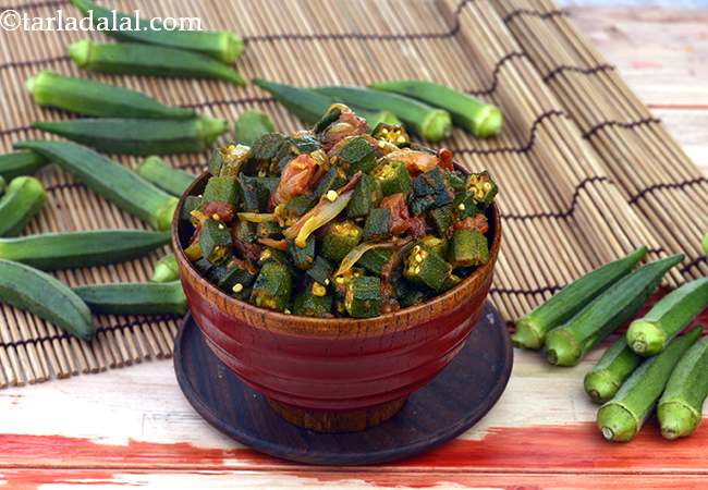 सूखी-भिंडी की रेसिपी | भिंडी की सूखी सब्जी | भिंडी की सब्जी | पंजाबी सूखी भिंडी रेसिपी | Sukhi Bhindi, Punjabi Dry Bhindi Recipe